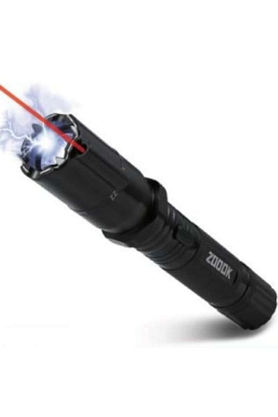 stuffix Lanterna cu laser si soc electric, Negru