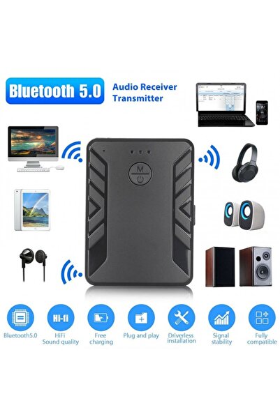 Leonpro TV PC Araba için Bluetooth 5.0 Kablosuz Alıcı Verici Ses Adaptörü