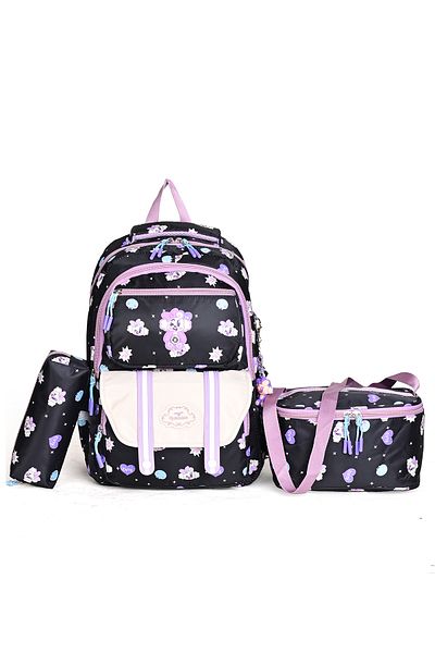 Relaxion 1380 Triple Set – School Bag, Lunchbox & Pen Holder