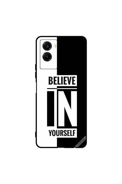 Covernex غطاء حماية لهاتف Vivo Y55s 5G Beleive In Yourself باللونين الأبيض وا...