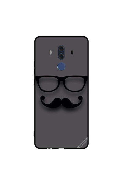 Covernex غطاء حماية لهاتف هواوي ميت 10 برو، زجاج أسود وشارب