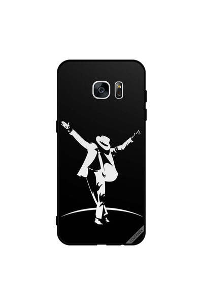 Covernex غطاء حماية لهاتف سامسونج جالاكسي S7 إيدج أكشن أسود وأبيض