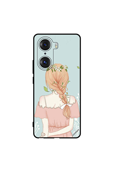 Covernex Protective Case Cover For Honor 60 Pro Standing Girl Looking Cute