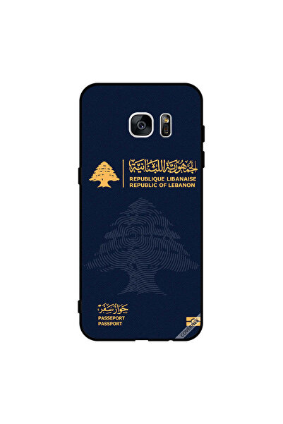 Covernex غطاء حماية لهاتف سامسونج جالاكسي إس 7 إيدج - جواز سفر لبناني