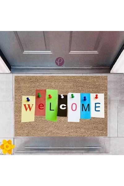 sylar Door Mat Decorative Digital Printing Welcome P-2464