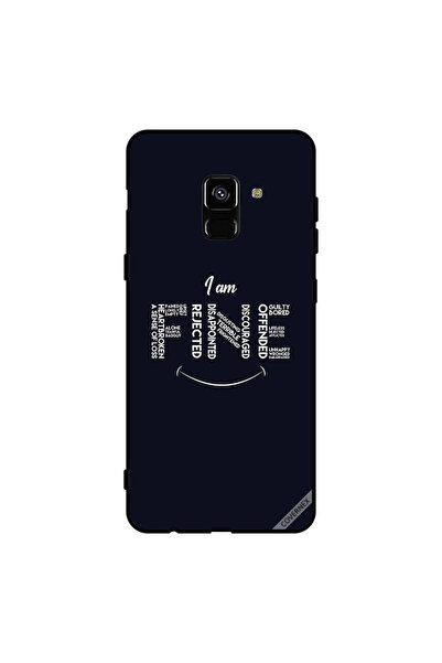 Covernex غطاء حماية لهاتف سامسونج جالاكسي A8+ (2018) - أنا بخير، مرفوض