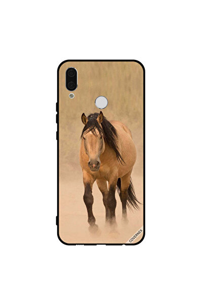 Covernex غطاء حماية لهاتف هواوي نوفا 3e - سباق الخيل باللون البني