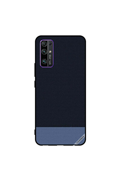 Covernex غطاء حماية لهاتف Honor 30 بنقشة أشكال منقطة باللون الأزرق