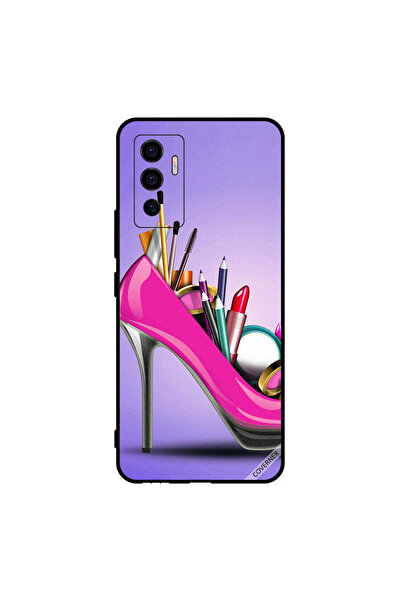 Covernex Protective Case Cover For Vivo V23e 5G Shoe With Makeup