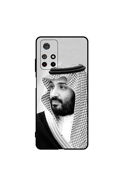 Covernex غطاء حماية لهاتف بوكو إم 4 برو - صورة محمد بن سلمان بالأبيض والأسود