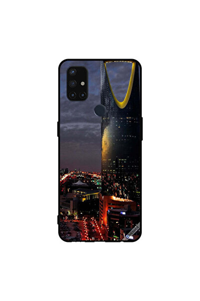 Covernex غطاء حماية لهاتف ون بلس نورد N10 5G منظر برج الفيصلية في المساء
