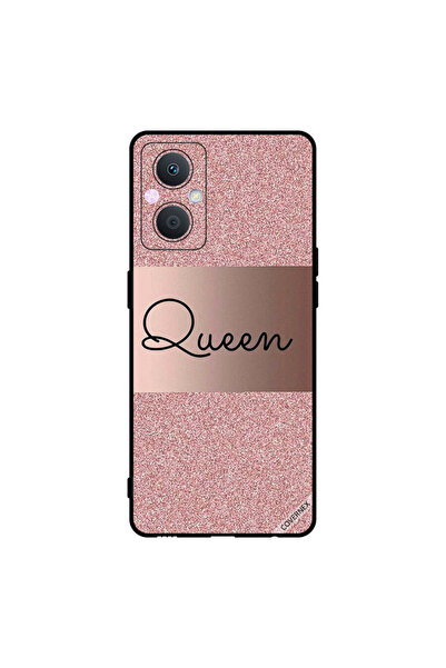 Covernex غطاء حماية لهاتف Oppo A96 - Queen Glitters Bg