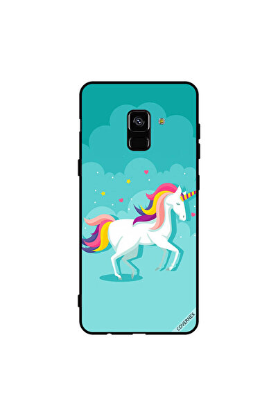 Covernex غطاء حماية لهاتف سامسونج جالاكسي A8+ (2018) بتصميم وحيد القرن