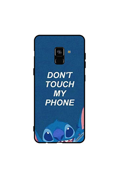 Covernex غطاء حماية لهاتف سامسونج جالاكسي A8+ (2018) - لا تلمس هاتفي - أزرق