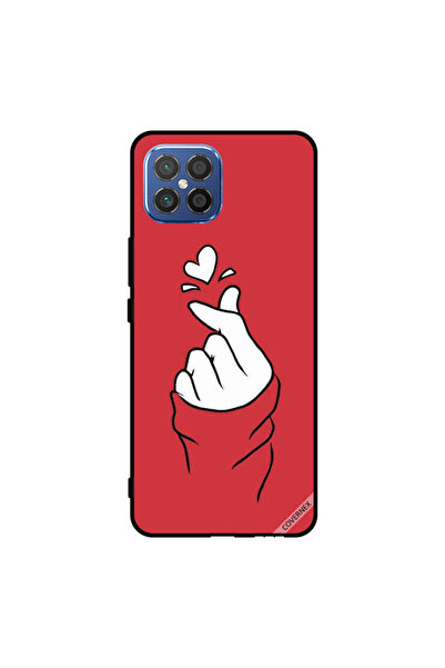 Covernex غطاء حماية لهاتف هواوي نوفا 8 SE 4G Snap Love أحمر