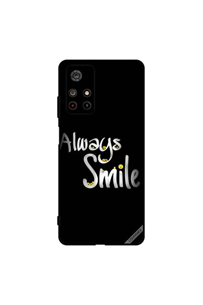 Covernex غطاء حماية لهاتف Poco M4 Pro - ابتسم دائمًا