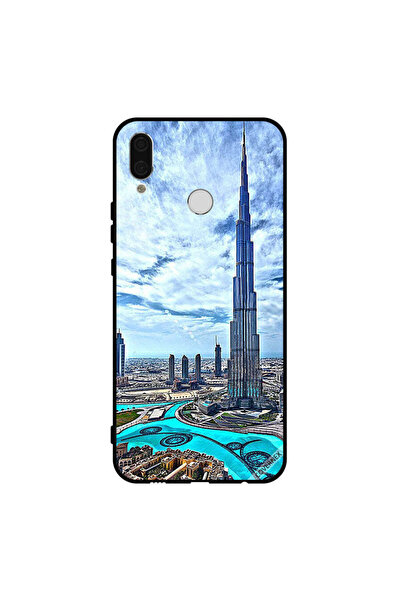 Covernex غطاء حماية لهاتف هواوي نوفا 3 - برج خليفة - غيوم مؤثرة