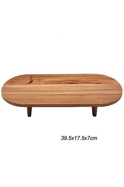 SepetçiBaba Acacia Leg Oval Large Serving - 28439