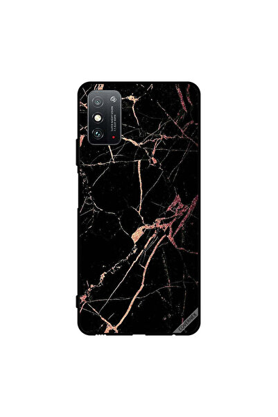 Covernex غطاء حماية لهاتف Honor X10 Max 5G بنمط رخامي أسود