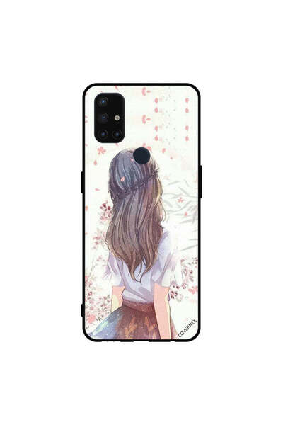 Covernex غطاء حماية لهاتف Oneplus Nord N10 5G، فتاة لطيفة في تفكير عميق