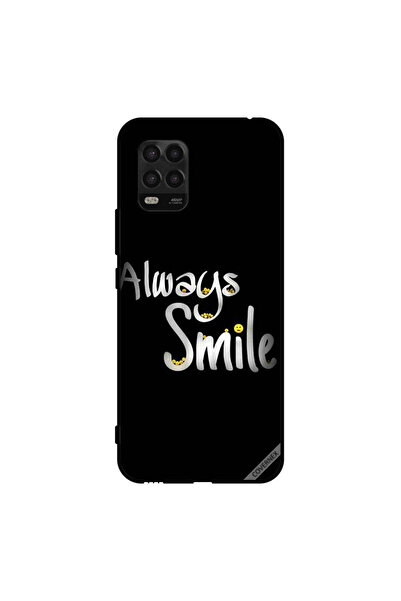 Covernex غطاء حماية لهاتف شاومي مي 10 لايت 5G - ابتسم دائمًا