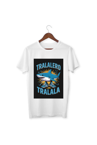 ALPŞAN TİCARET Μπλουζάκι Tralalero Tralala Παιδικό μπλουζάκι Tralalero Tralal...