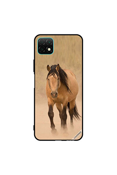 Covernex غطاء حماية لهاتف هواوي نوفا Y60 - سباق الخيل البني