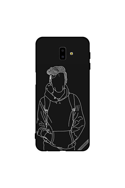 Covernex غطاء حماية لهاتف سامسونج جالاكسي J6+ رسم جاكت بوي