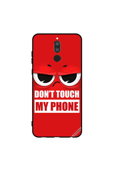 Covernex غطاء حماية لهاتف هواوي ميت 10 لايت - لا تلمس هاتفي - أحمر