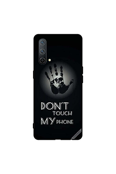 Covernex غطاء حماية لهاتف Oneplus Nord CE 5G مطبوع عليه عبارة "لا تلمس هاتفي ...