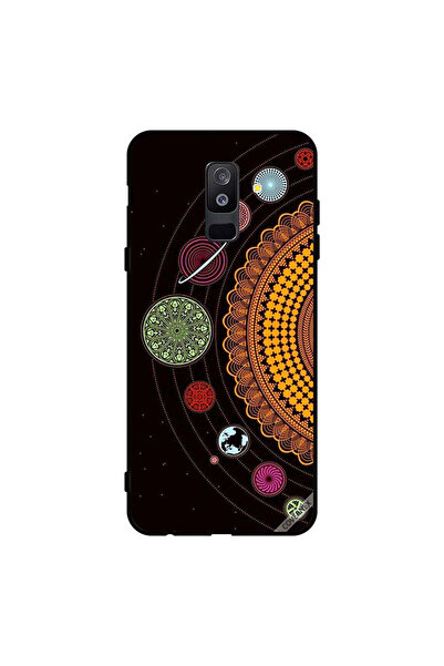 Covernex غطاء حماية لهاتف سامسونج جالاكسي A6+ (2018) بأشكال ماندالا الفضائية