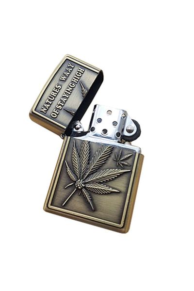 dalimag Metal Lighter with 3D Relief, Model Stay High Jim, Refillable