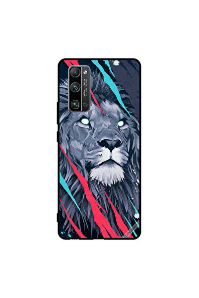 Covernex غطاء حماية لهاتف Honor 30 Pro+ برسومات الأسد الملك