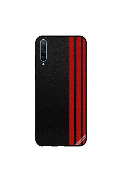 Covernex غطاء حماية لهاتف Honor 30i بثلاثة خطوط عمودية حمراء