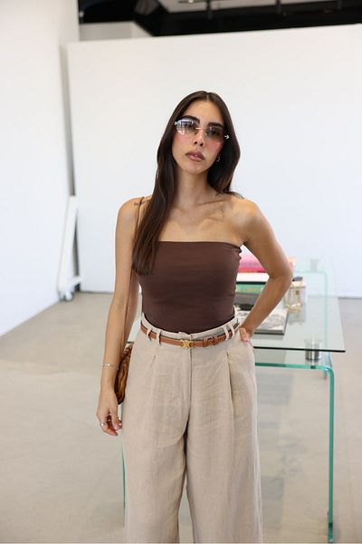 Özge Özgenç Основно бюстие без презрамки