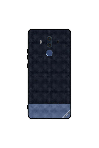 Covernex غطاء حماية لهاتف هواوي ميت 10 برو بنقشة أشكال منقطة باللون الأزرق