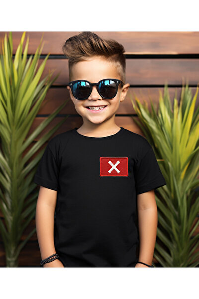 ASELİNDA Tricou imprimat SQUİD GAME X - Tricou unisex din bumbac cu gât rotund