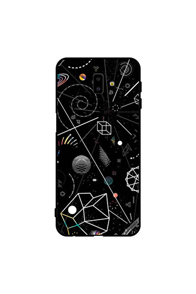 Covernex غطاء حماية لهاتف سامسونج جالاكسي J6+ بأشكال هندسية