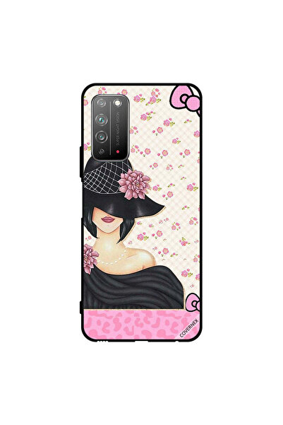 Covernex غطاء حماية لهاتف Honor X10 5G - فتاة سوداء