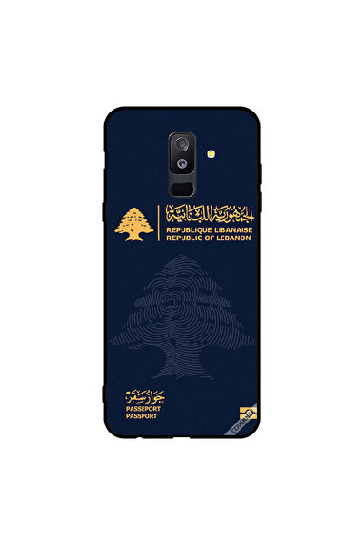 Covernex غطاء حماية لهاتف سامسونج جالاكسي A6+ (2018) جواز سفر لبناني