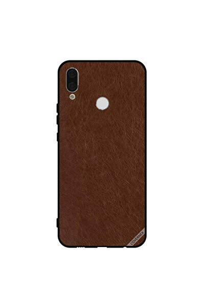 Covernex غطاء حماية لهاتف هواوي نوفا 3i بنمط جلدي بني داكن