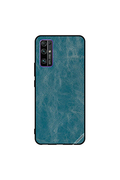 Covernex غطاء حماية لهاتف Honor 30 بنمط جلدي أزرق