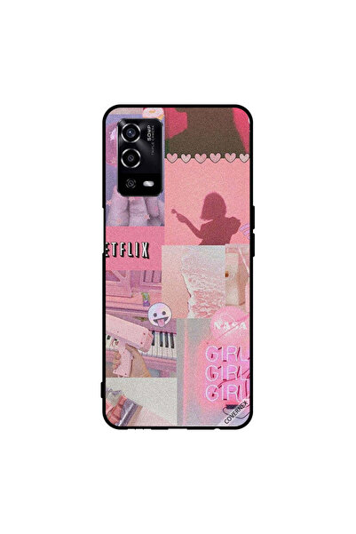 Covernex غطاء حماية لهاتف Oppo A55/56 - فتيات، فتيات، فتيات، وNetflix