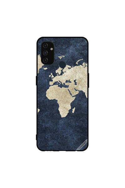 Covernex غطاء حماية لهاتف Oneplus Nord N100 بنمط خريطة على الجينز