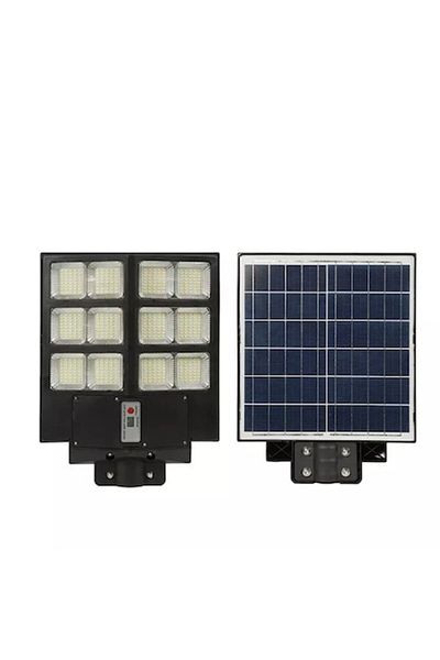 dalimag Lampa Stradala cu Incarcare Solara Solisium®, Putere mare 600W, 480 LED, Material ABS, 3 Moduri de