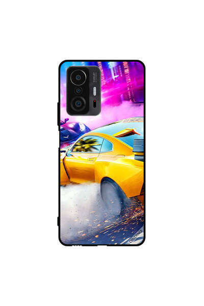 Covernex غطاء حماية لهاتف شاومي 11T برو - سيارة صفراء