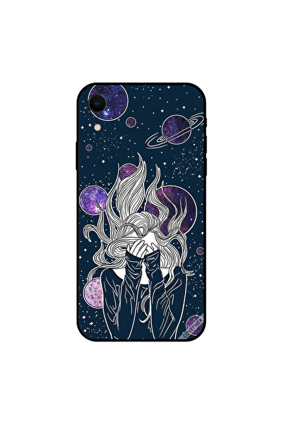 Covernex غطاء حماية iPhone XR برسومات فتاة خيالية في النبات