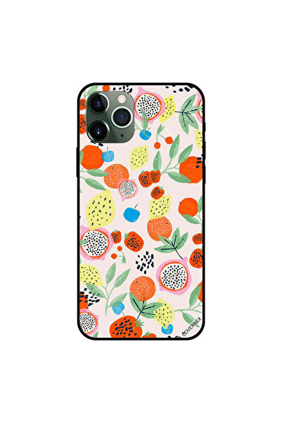 Covernex غطاء حماية لجهاز iPhone 11 Pro بنقشة زهور الفواكه