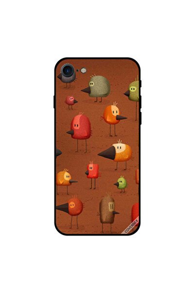 Covernex غطاء حماية لجهاز iPhone 7 برسومات دجاج لطيفة