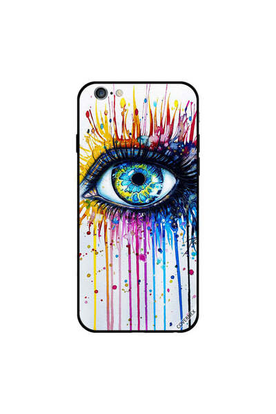 Covernex غطاء حماية لجهاز iPhone 6 بنقشة عيون وألوان